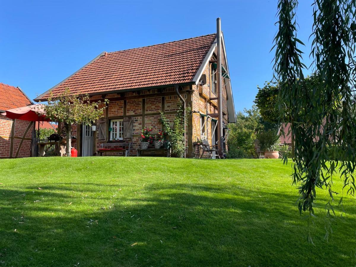 Gemuetliches Fachwerkhaus Am See Mit Kamin Warendorf Kültér fotó