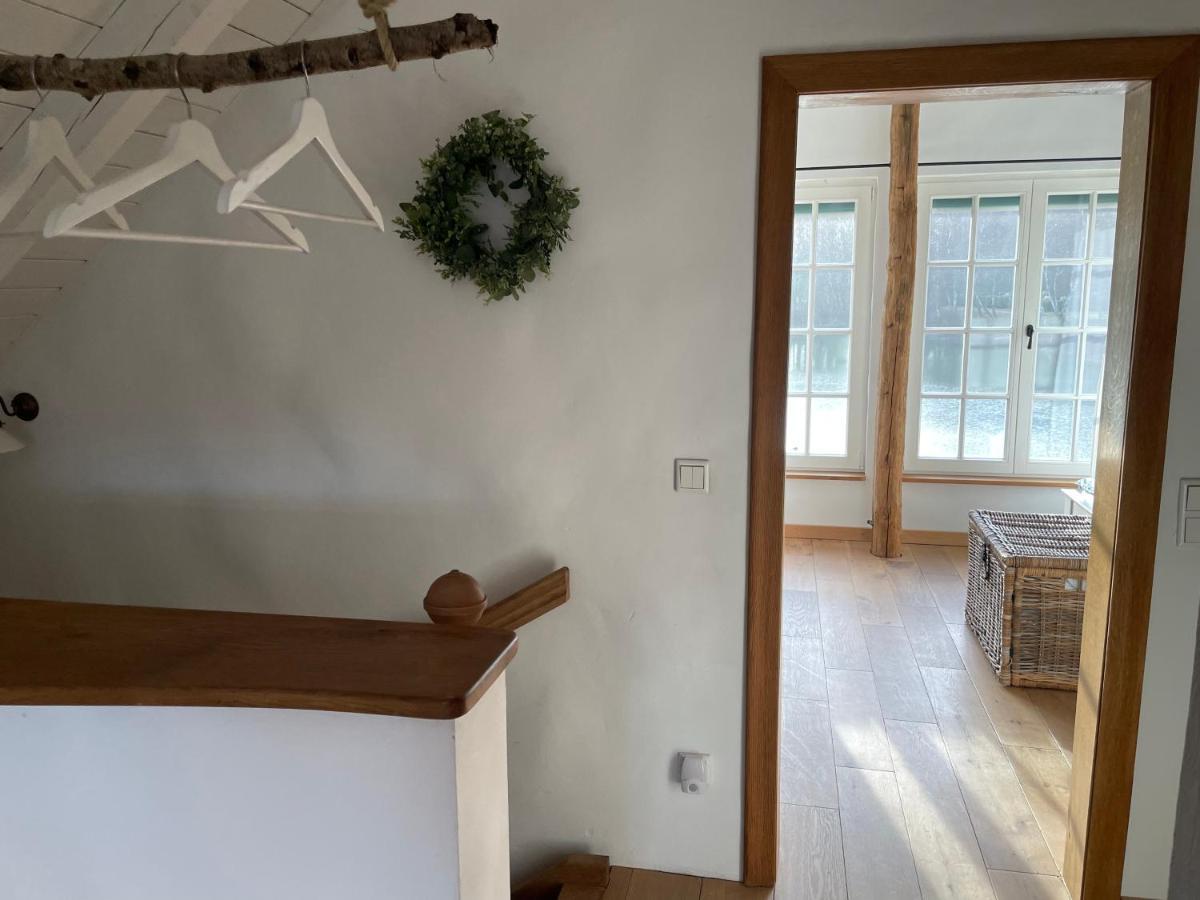 Gemuetliches Fachwerkhaus Am See Mit Kamin Warendorf Kültér fotó